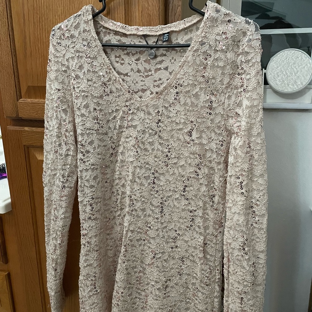 Sequin top